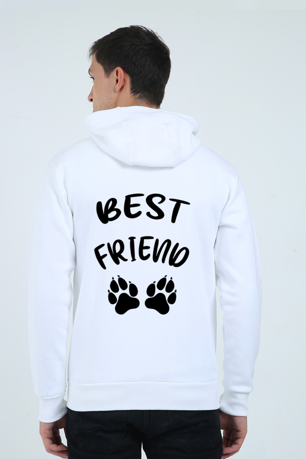 Unisex Heavyweight Zip Hoodie - Best Friend